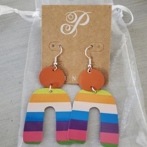 Plunder Rainbow Arch Earrings